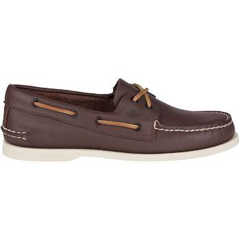 Sperry Authentic Original Kožené Káva - Panske Mokasíny